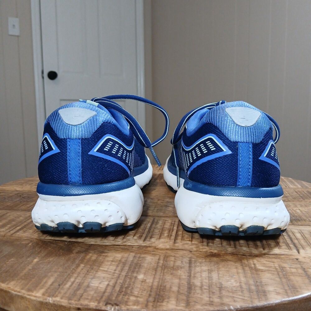 Brooks Ghost 12 Women's Running Shoes Blue Teal White 1203051B413 Size 10.5 - Picture 9 of 16